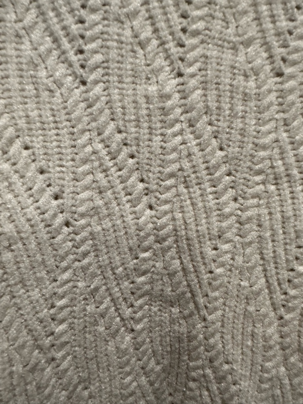 Cyrus Off-White Cable Knit Crewneck Sweater - Picture 6 of 10